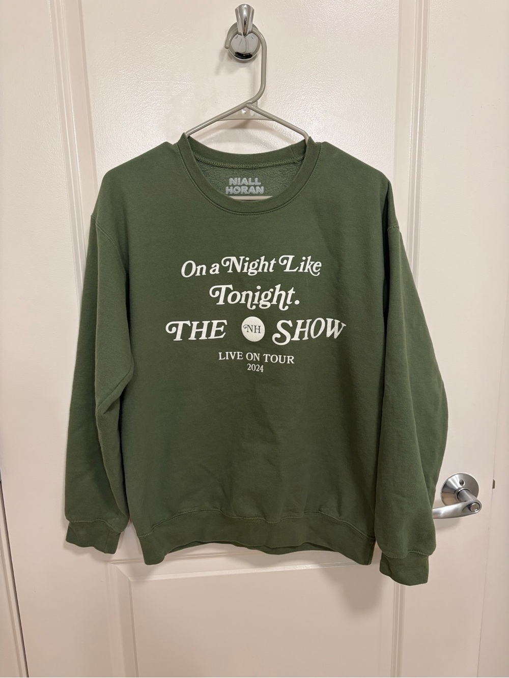 Niall Horan The Show Live on Tour Green Crewneck